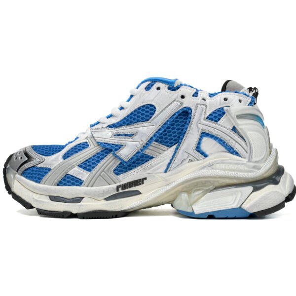 Balenciaga Runner White Blue