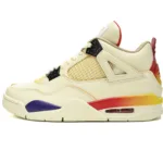 J Balvin x Air Jordan 4 White Blue Red FN0344-901