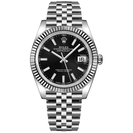 024367af50f7615b484411fdd290c179 Rolex Datejust 41 Blue m126334-0017 Jubilee 18k White Gold - Image 1