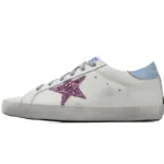 Golden Goose Super Star 'Blue Heel'