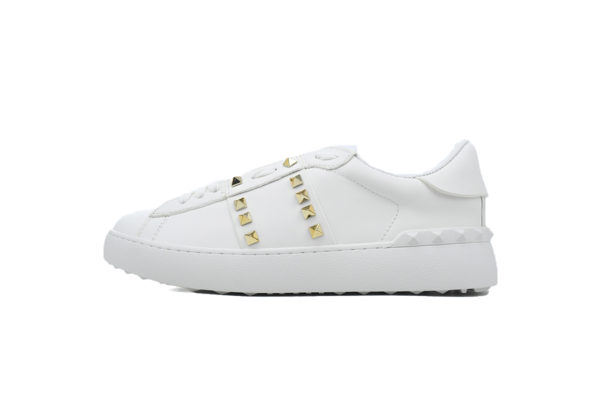 0909674910415db566c585de9e067c87 Valentino Rockstud White gold - Image 1