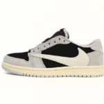 Travis Scott x Air Jordan 1 Low White Grey Low Gang DM7866-010