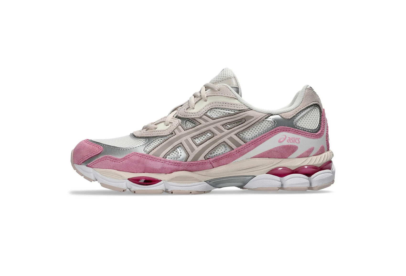 0c1f6915adbda869a9be2bf8e148ed04 ASICS Gel-NYC Cream Sweet Pink - Image 1
