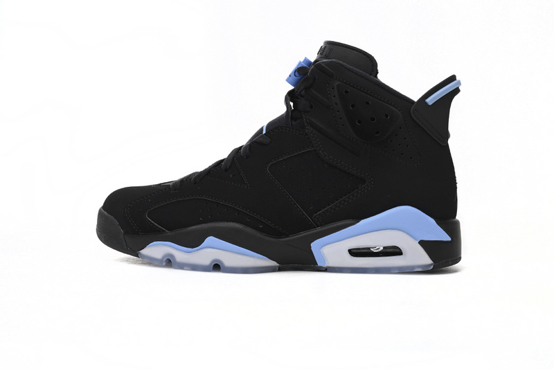 10dcc385d82f692c0cf38f417e31134a Air Jordan 6 Black Blue 384664-006 - Image 1