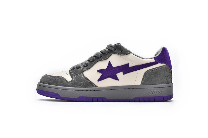 11f0d4c54ccc008ab4cae0a12fd9d44a Bape Sk8 Sta Low Court Sta 'Royal Purple' 1G70-191-032 - Image 1