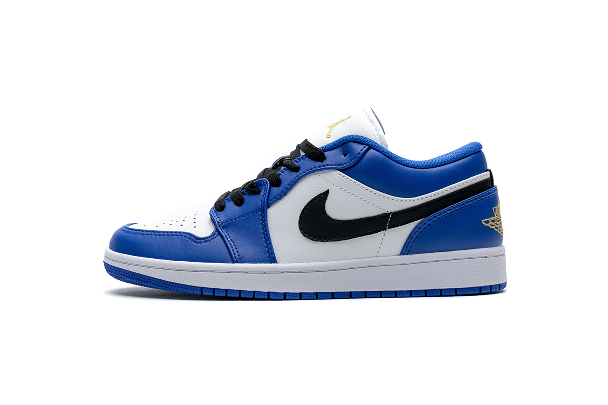 11f366673a579f5d05ac3447b1f5cc8a Air Jordan 1 Low Hyper Royal Orange Peel 553558-401 - Image 1