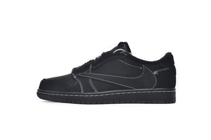 12080a683b2c9695073b120f02d40f5c Air Jordan 1 Retro Low OG SP Travis Scott Black Phantom DM7866-001 - Image 1