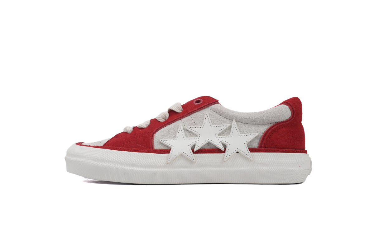 13d7663c7c9cc27c90edae80728ab629 Amiri Sunset Skate Low Sneakers Red - Image 1