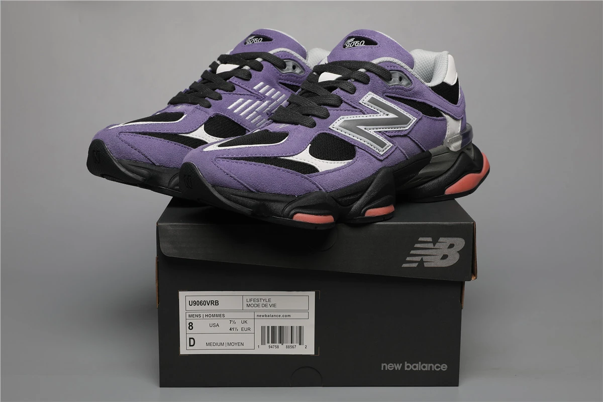 157810736_009 New Balance 9060-32 VRB Violet Sizes 36-46.5 - Image 1