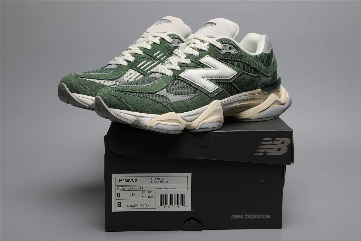 159797726_009 New Balance 9060-33 VNG Green Sizes 36-46.5 - Image 1