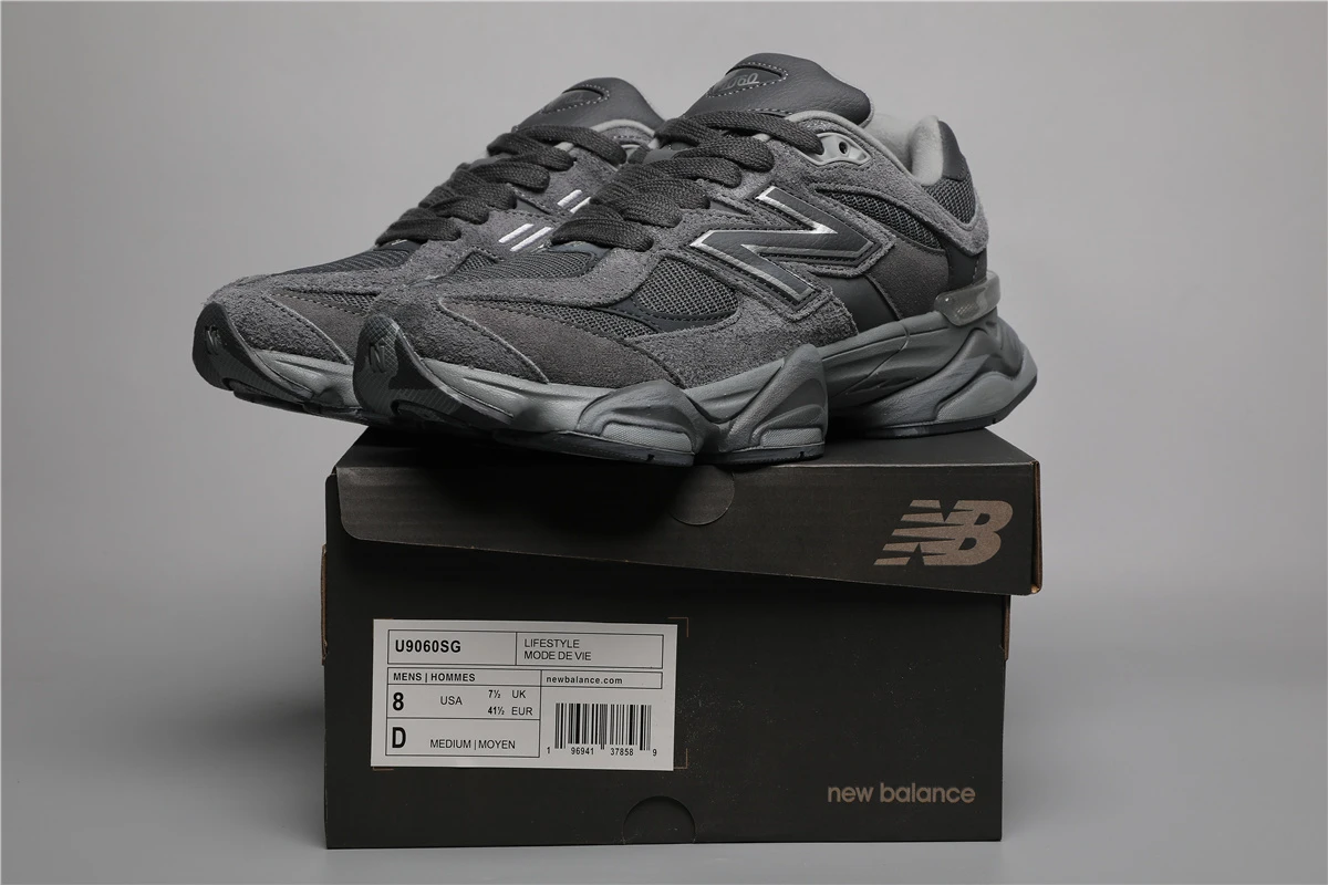 162279320_009 New Balance 9060-44 SG Dark Grey Sizes 36-46.5 - Image 1