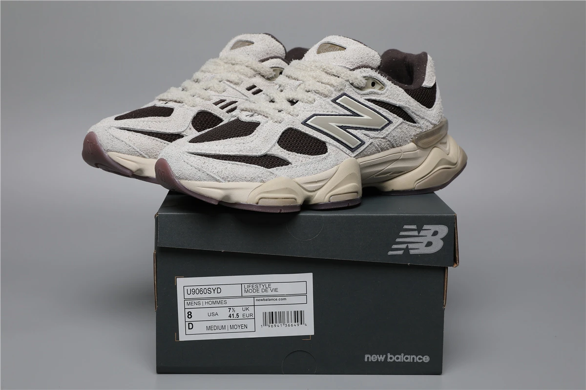 178065390_009 New Balance 9060-56 SYD Beige/Brown Sizes 36-46.5 - Image 1