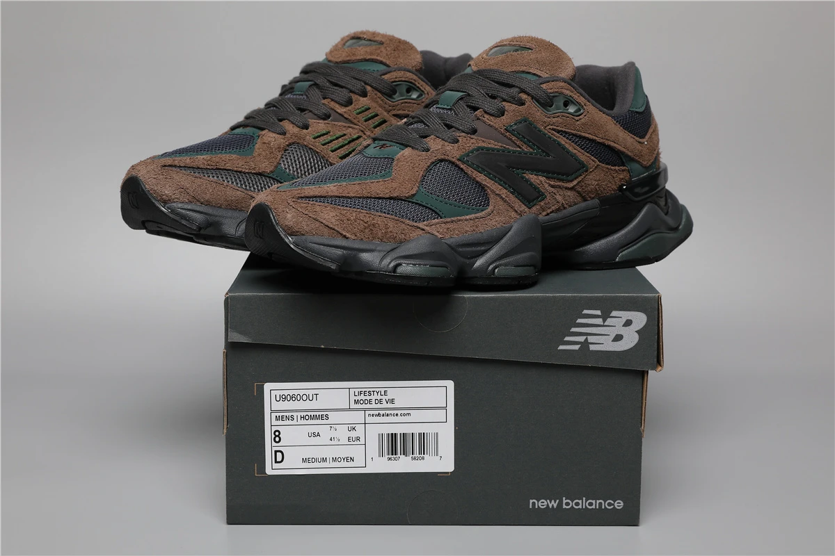 178065433_009 New Balance 9060-59 OUT Coffee Brown Sizes 36-46.5 - Image 1