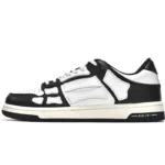AMIRI Skel Top Low White Black MFS003-004