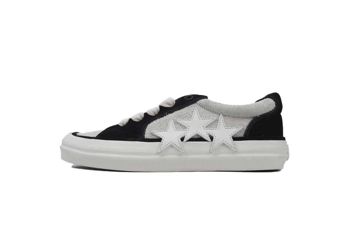 18ebe03f9c223cb0f1fa6d2f4b876333 Amiri Sunset Skate Low Sneakers Black Grey - Image 1