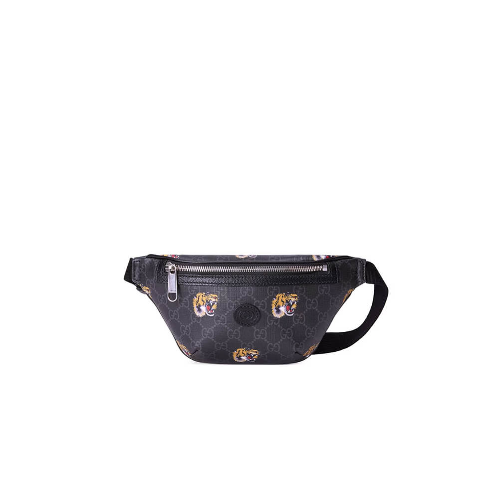 19035b0039b389fd330111f06dc13561 GG belt bag with tiger print - Image 1