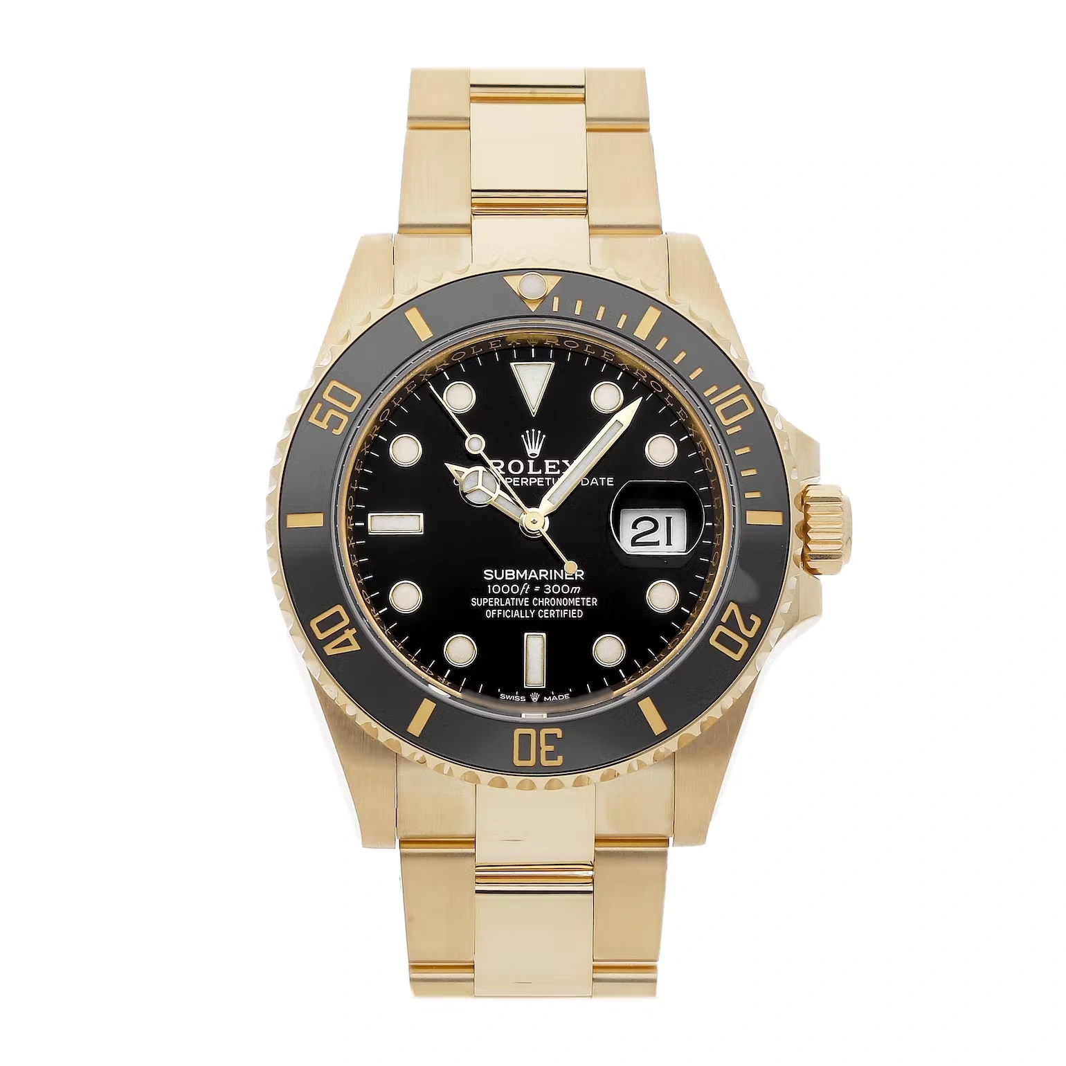 19710269a247dd2212658e55a6ed4ae2 Rolex Submariner 116618LN-97208 black dial watch - Image 1