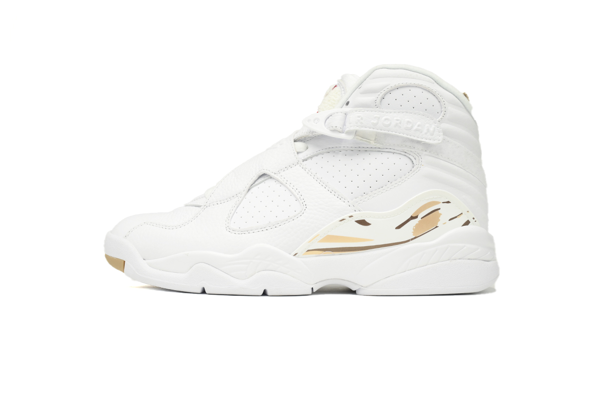 1a3b335b8045933eae47b69dc2ca5501 Air Jordan 8 Retro OVO White AA1239-135 - Image 1