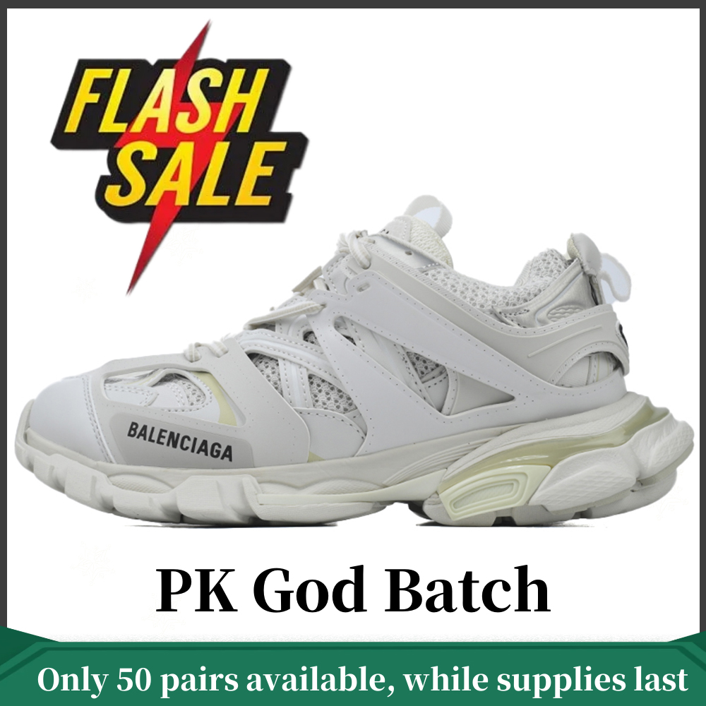 1aff36cf8f5a35d94d103db2b20e0f80 Balenciaga Track Sneaker White (LED) - Image 1