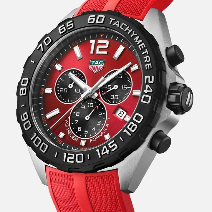 1c576be00c17483bd849ba863cc05608 TAG HEUER FORMULA 1 Quartz Chronograph - Diameter 43 mm CAZ101AN.FT8055 - Image 1