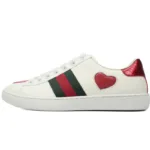 Gucci Ace Embroidered Hearts