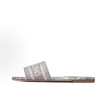 Dior Classic Dway Slide Rose Grey