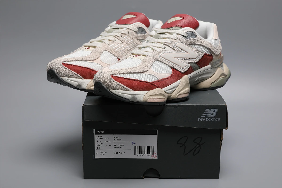 205673553_009 New Balance 9060-98 JF Pink Fade Sizes 36-46.5 - Image 1