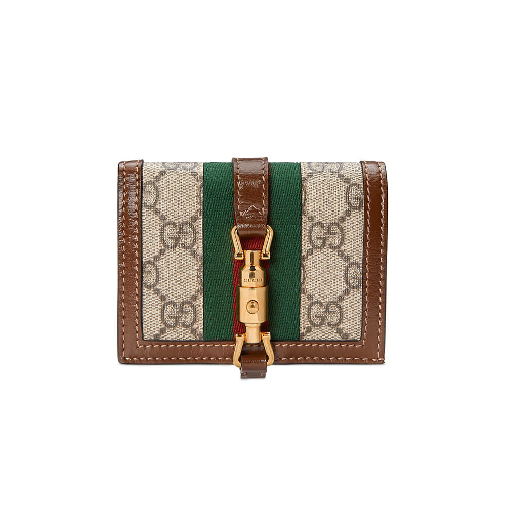 21019d9efdeb419e8cb4e66cc91aa7d5 GG Jackie 1961 card case wallet - Image 1