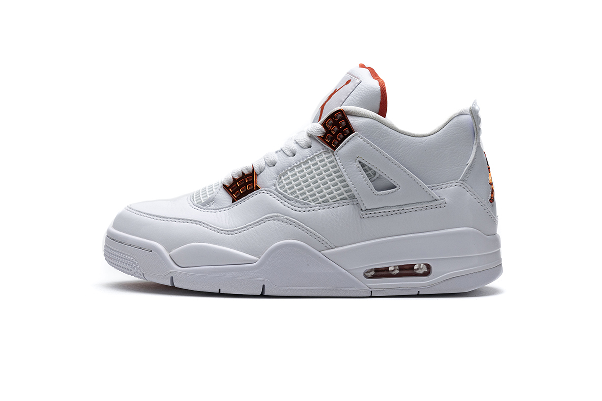 21080b71c809002daaa76f772b9c5426 Air Jordan 4 Retro Metallic Orange CT8527-118 - Image 1