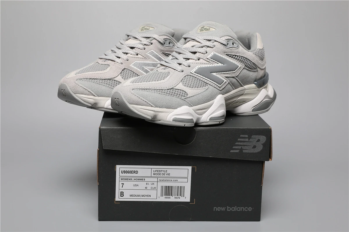 217316961_009 New Balance 9060-113 ERD Medium Grey Sizes 36-46.5 - Image 1
