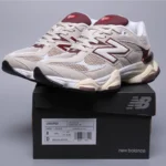 New Balance 9060-121 PSD Beige/Brown Burgundy Sizes 36-46.5