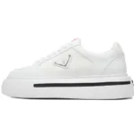 Prada White plaid platform shoes