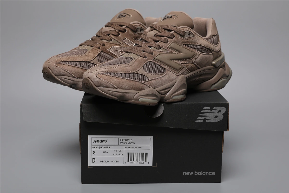 225063805_009 New Balance 9060-127 IWD Brown/Tan Sizes 36-46.5 - Image 1