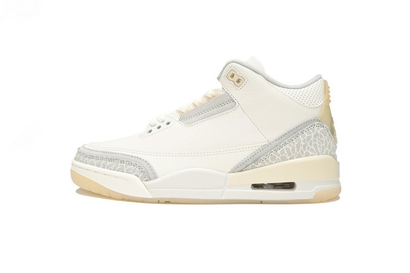 25f5a9bdf772d6dff9c44d529bd1dd5c Air Jordan 3 Craft "Ivory" FJ9479-100 - Image 1