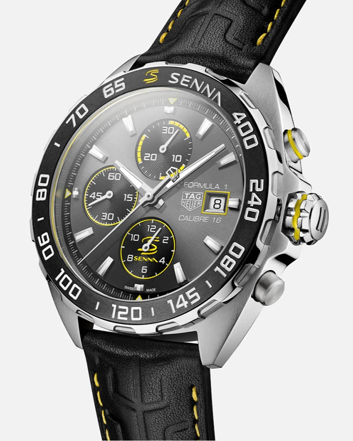 2810050e83564770e20f34cfb88398eb TAG HEUER FORMULA 1 X SENNA Automatic Chronograph - Diameter 44 mm CAZ201B.FC6487 - Image 1