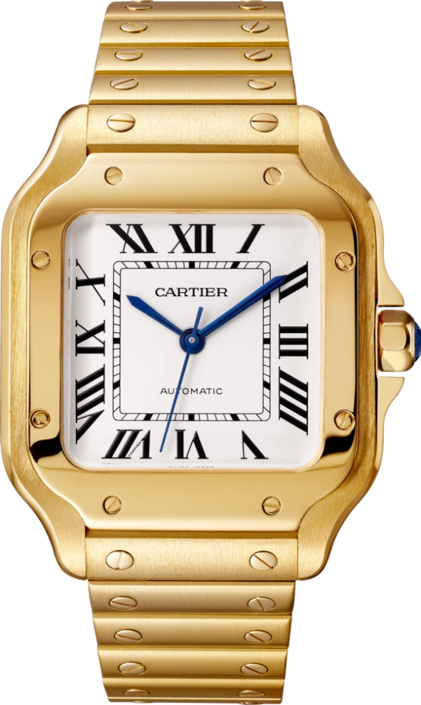 2bfe2c2f619ca81f42c7134b93af8b73 CARTIER santos 18kt Yellow Gold Men's WatchItem -SANTOS DE CARTIER WATCH - Image 1