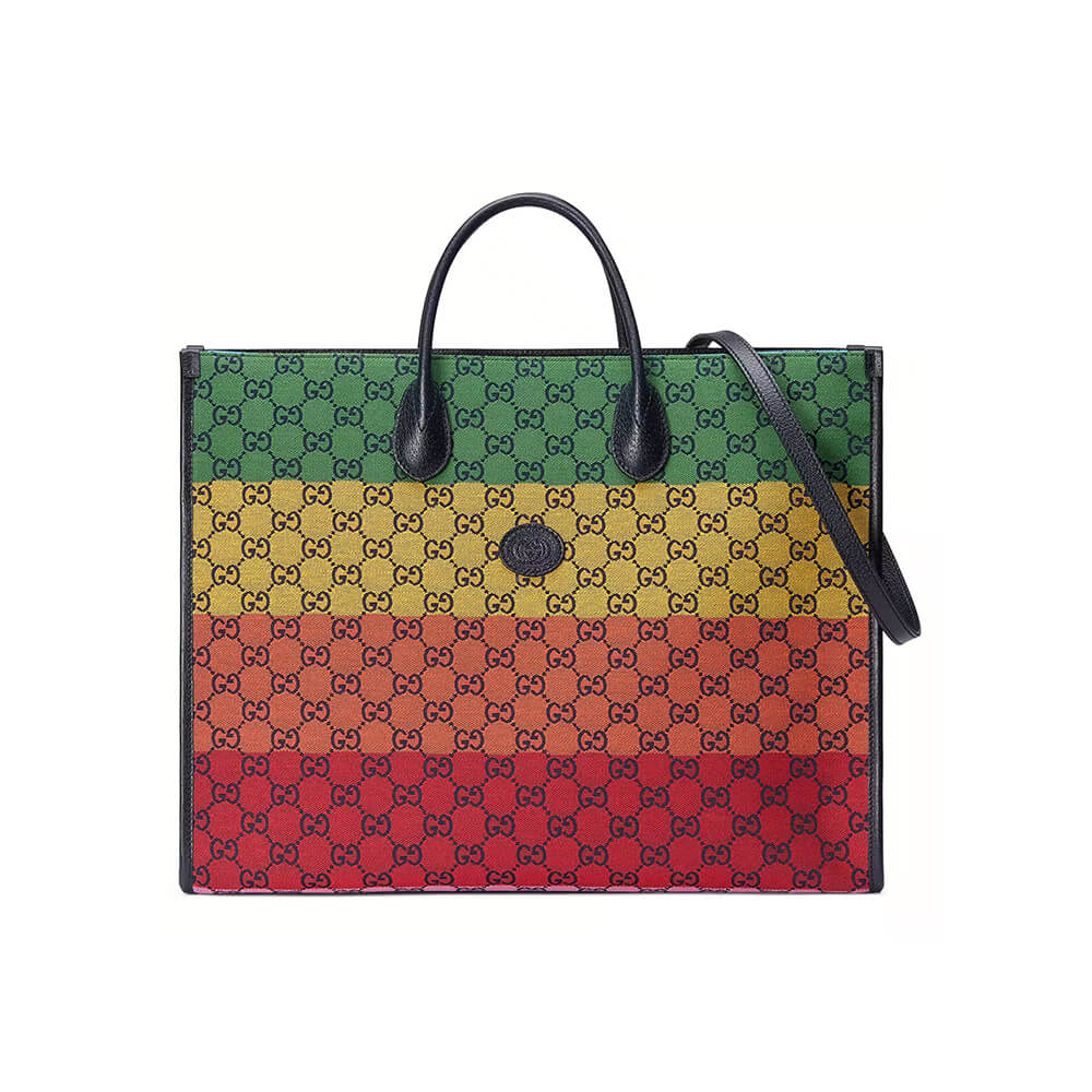 302450325374dcd8cc27739945233825 GG Multicolour large tote bag - Image 1