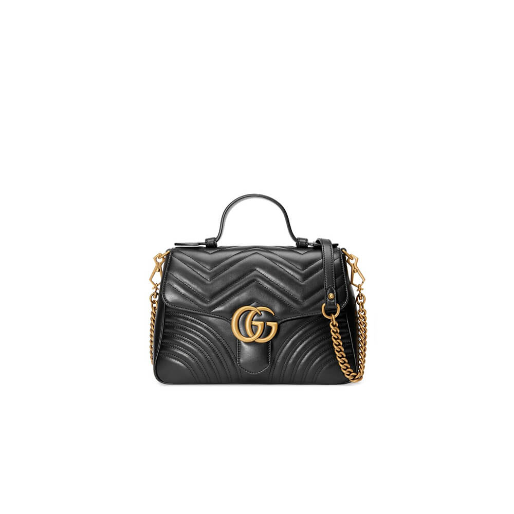 36597c5f8f3a80e808f8883fe4cbec12 GG Marmont small top handle bag - Image 1