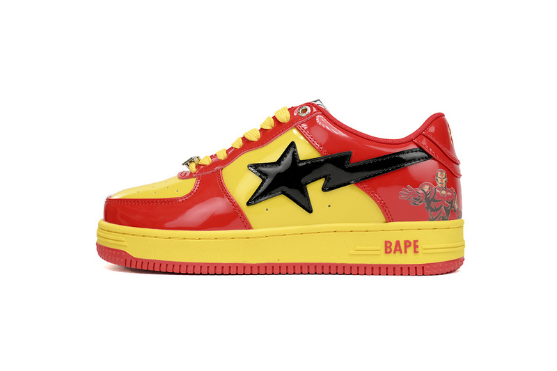 3ae5359f09e2a5db930be2de71365545 A Bathing Ape Bape Sta Low Lron Man 1I73-291-902 - Image 1