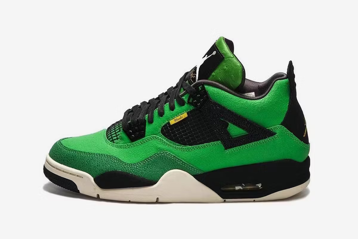 3ee566f9620e3c75733c29d1eb255f09 Air Jordan 4 Manila Green Black HO19 MNJDLS 416 LN3 - Image 1