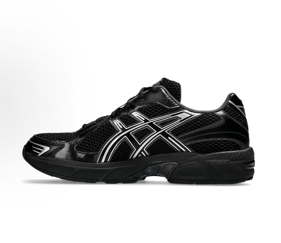 3f409add57ffd9923993eb8500eadd84 ASICS Gel-1130 Black Pure Silver - Image 1