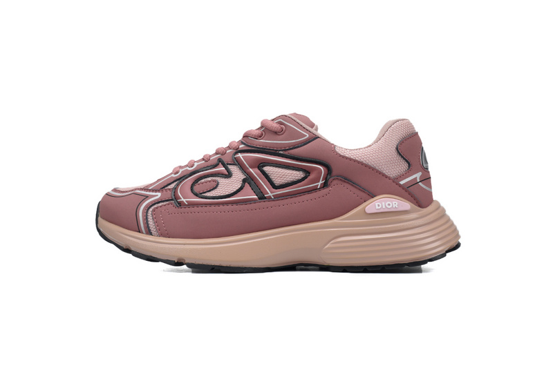 3fd6260965b34ab449098223cbd686c9 Dior Light Grey 'B30' Sneakers Pink 3SN27ZIR-16536 - Image 1