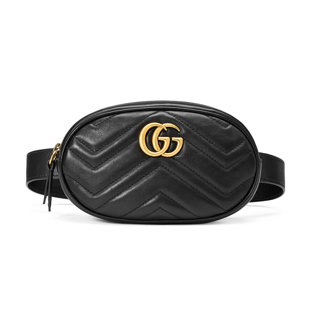 41d7f28069a27aca6e879a834f15f216 GG Marmont Quilted Leather Belt Bag - Image 1