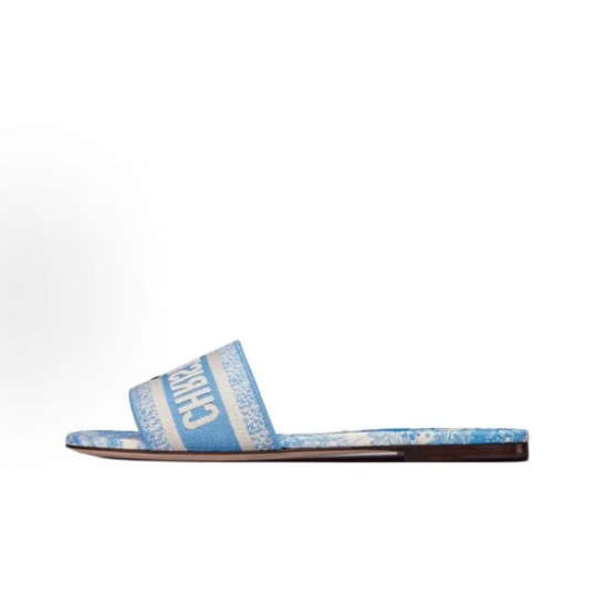 4566e9b5cddd9621025c4596fa03f70f Dior Classic Dway Slide Light Blue - Image 1