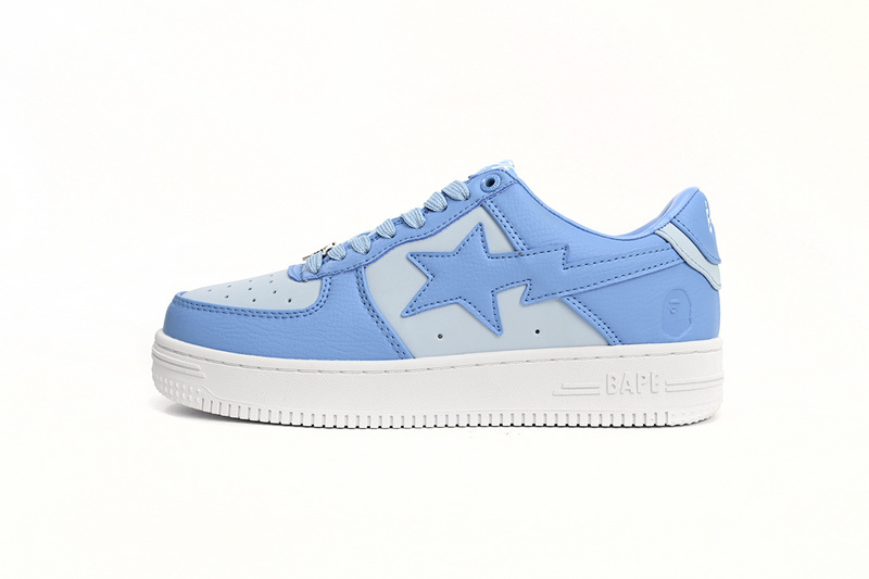 48970c5b0027440a58ca0e6e944b6054 A Bathing Ape Bape Sta Low All Sky Blue OZXSHM-191-006K - Image 1