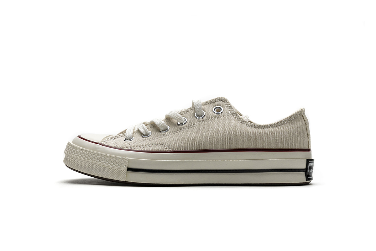 4926233186969c6b5141b48caf2dc0c9 Converse Converse Chuck 70 OX Parchment Garnet Egret 162062C - Image 1