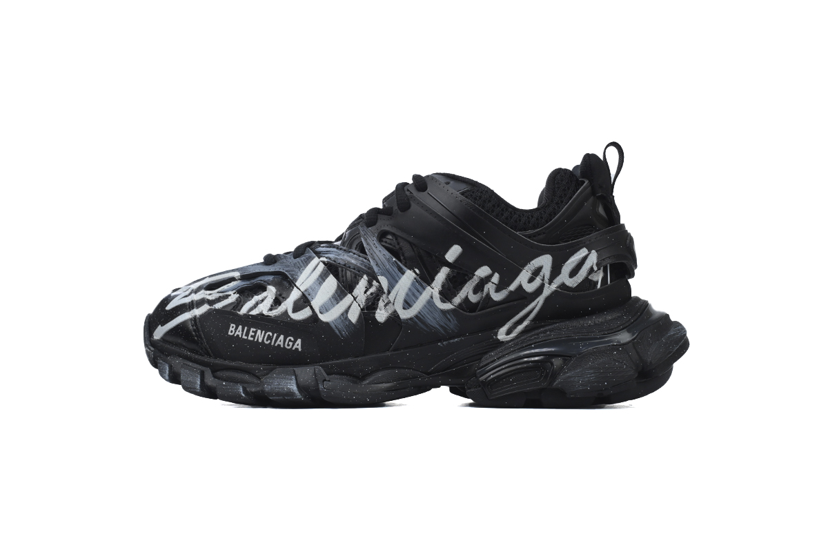 4c614650a755db5ff3fa205d42eacb94 Balenciaga Track Sneaker White Graffiti 542436 WTRHW 1090 - Image 1