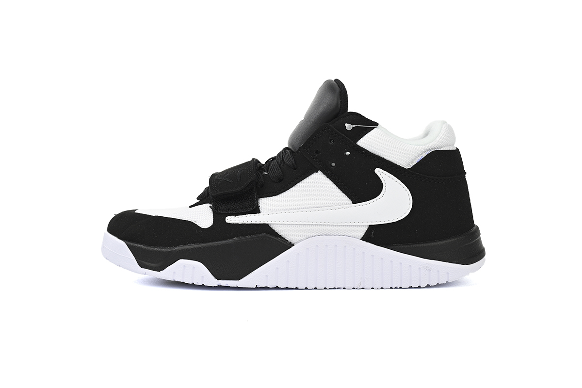 4ec8ad8a96811c91b6c466e8e859a5e4 Jordan 2 Travis Scott x Jordan Cut The Check Nice Kicks Oreo FZ8117-045 - Image 1