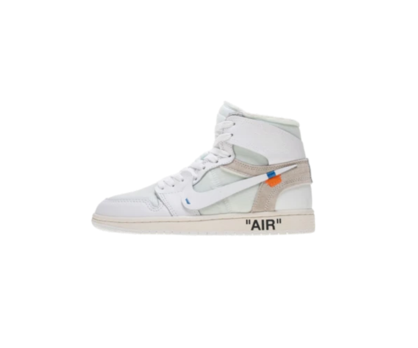 51debb2d1bfffb563b13d65f3d9cd5fe Air Jordan 1 Retro High Off-White White AQ0818-100 - Image 1