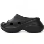 BALENCIAGA Pool Crocs Black 677389 W158E 1000